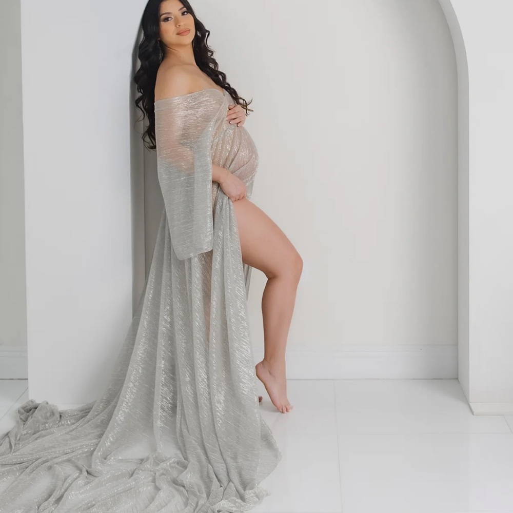 Anyuta Couture Luna Boho Maternity Gown